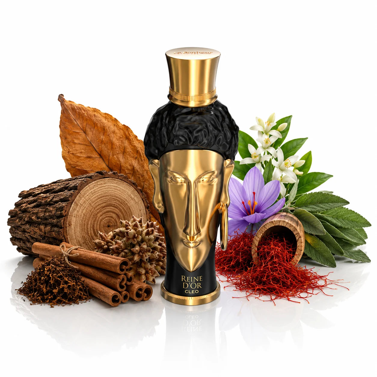 Le Bonheur Reine d'Or Eliza & Cleo Eau de Parfum – Orientalisch-Würziger Damenduft | Modern & Sinnlich (Kopie)