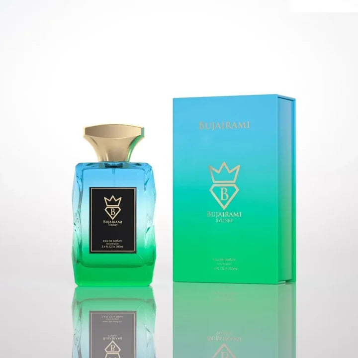 Bujairami Chroma Eau de Parfum 100 ml – Frisch-Würziger Duft | Apfel, Ingwer, Wacholder & Amberholz