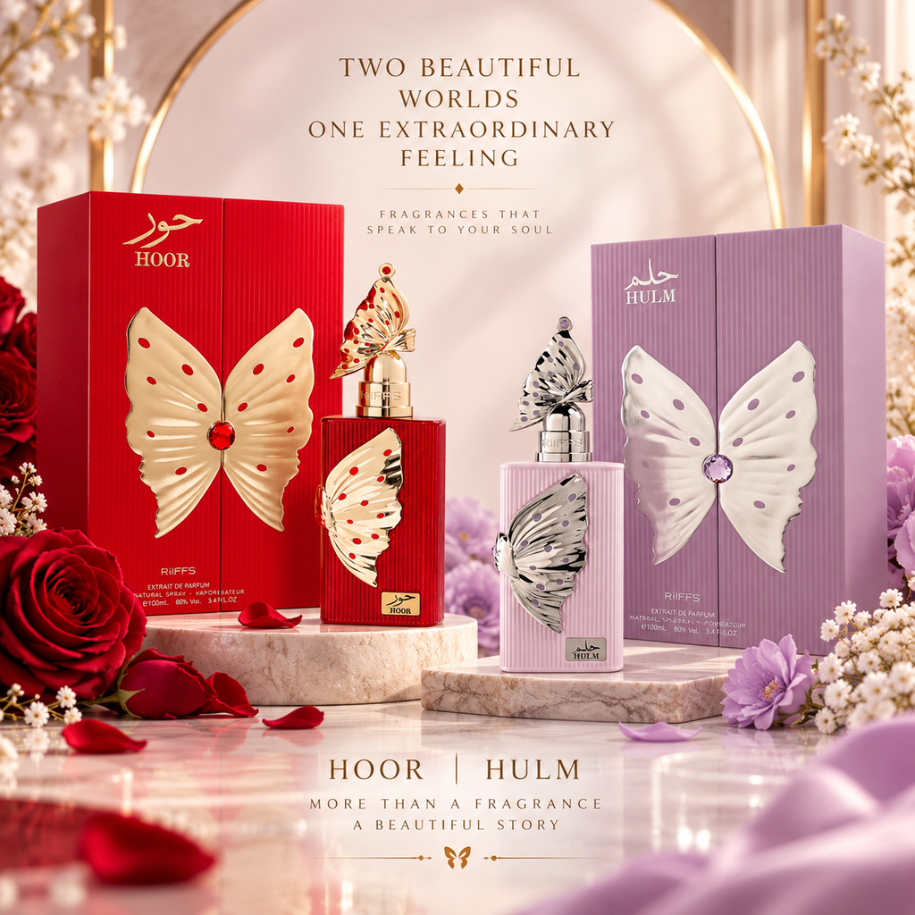 RiiFFS Hulm & Hoor Extrait de Parfum – Intensive Duftauswahl | Zwei elegante Düfte zur Auswahl