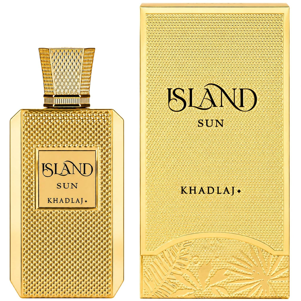 Khadlaj Island Sun Eau de Parfum 100 ml – Tropisch-Fruchtiger Unisex Duft | Mango, Kokosnuss, Limette & Tonkabohne