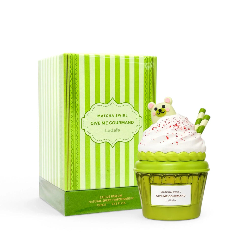 Lattafa Give Me Gourmand Matcha Swirl Eau de Parfum 75 ml – Cremiger Gourmand Duft | Matcha, Süß & Verführerisch