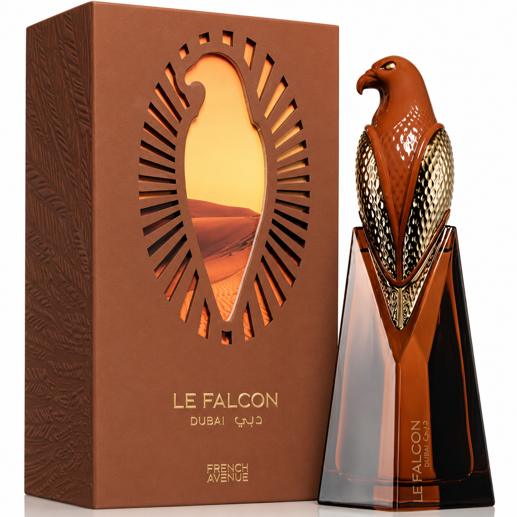 French Avenue Le Falcon Eau de Parfum 100 ml – Würzig-Lederiger Unisex Duft | Warm & Luxuriös