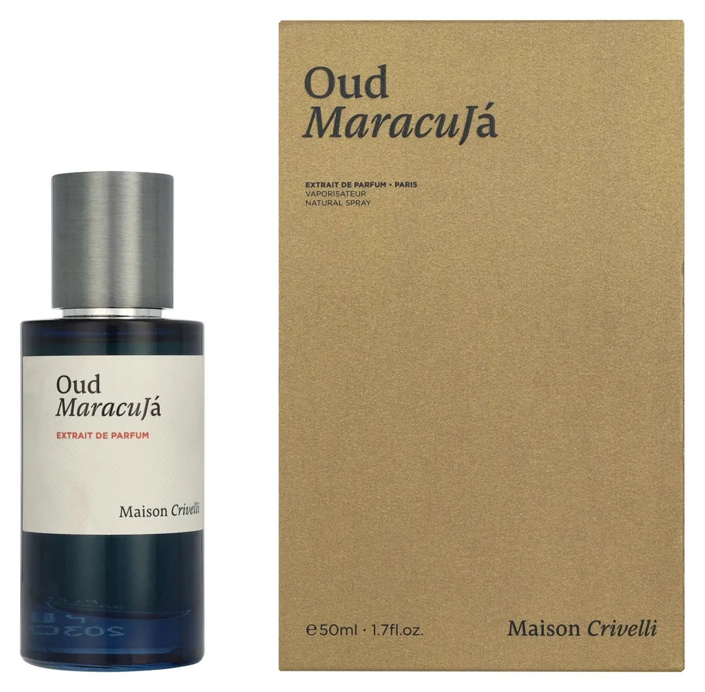 Maison Crivelli Oud Maracujá Extrait de Parfum – Fruchtig-Oudiger Unisex Duft | Exotisch & Intensiv