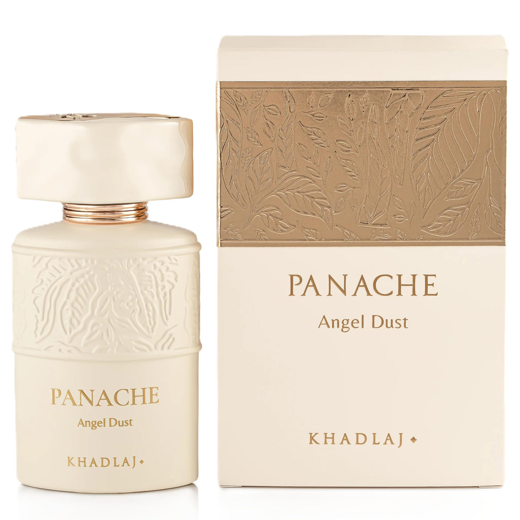 Khadlaj Panache Angel Dust - süß, fruchtig, creme, moschus, Parfüm-Extrait Spray, langanhaltender Duft für Frauen, 100 ml