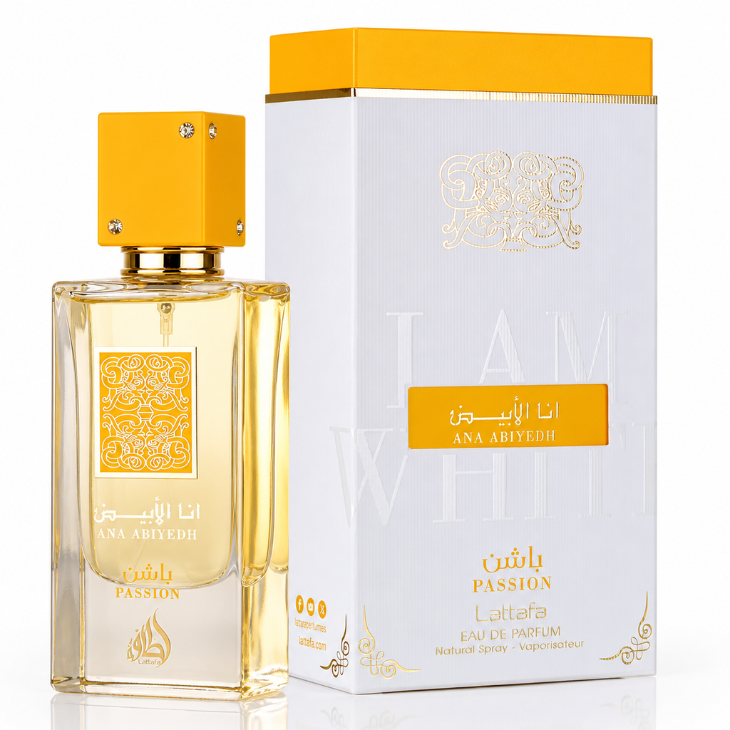 Lattafa Ana Abiyedh Passion Eau de Parfum 60 ml – Fruchtig-Süßer Damenduft | Modern & Sinnlich