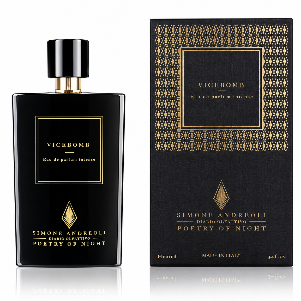 Simone Andreoli Vicebomb Eau de Parfum – Gourmand-Fruchtiger Unisex Duft | Süß, Cremig & Verführerisch