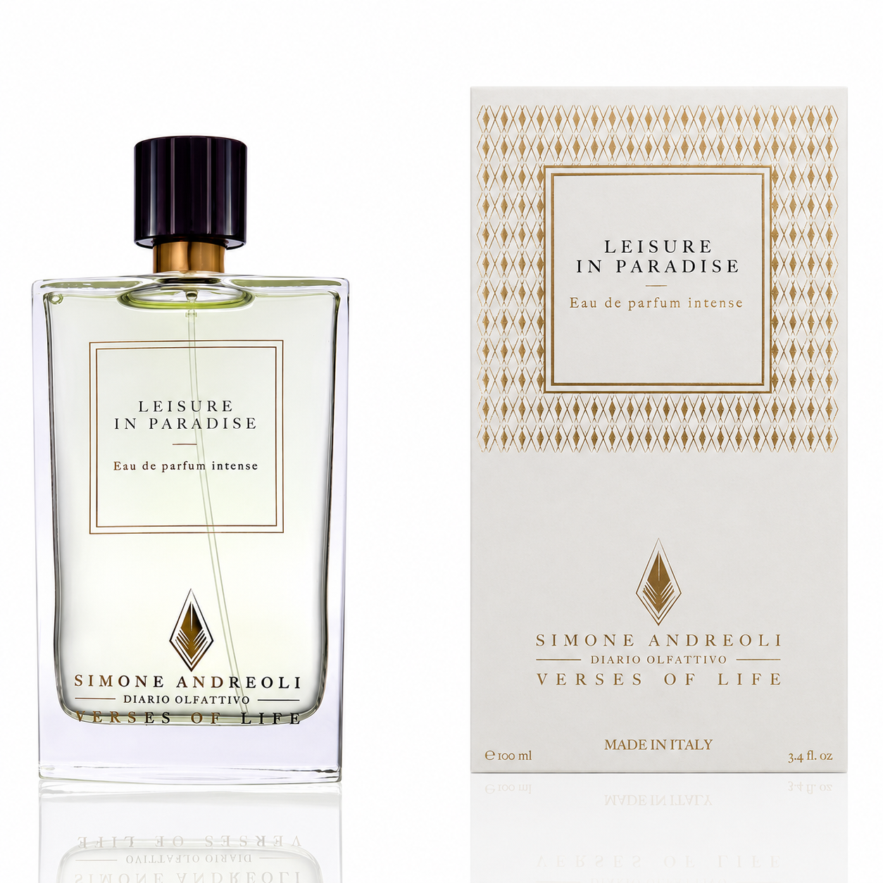 Simone Andreoli Leisure In Paradise Eau de Parfum – Tropisch-Cremiger Unisex Duft | Kokos, Vanille & Exotische Früchte