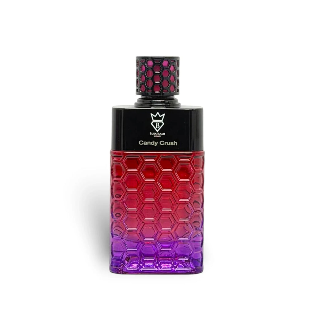 Bujairami Candy Crush Eau de Parfum 100 ml – Süßer Gourmand Duft | Marshmallow, Karamell, Jellybean & Vanille