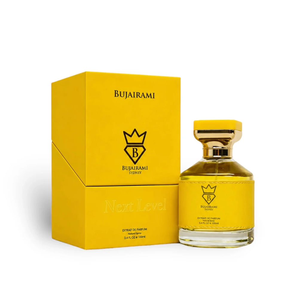 Bujairami Next Level 100 ml Extrait de Parfum – Aquatisch-Aromatischer Unisex Duft | Frisch & Modern