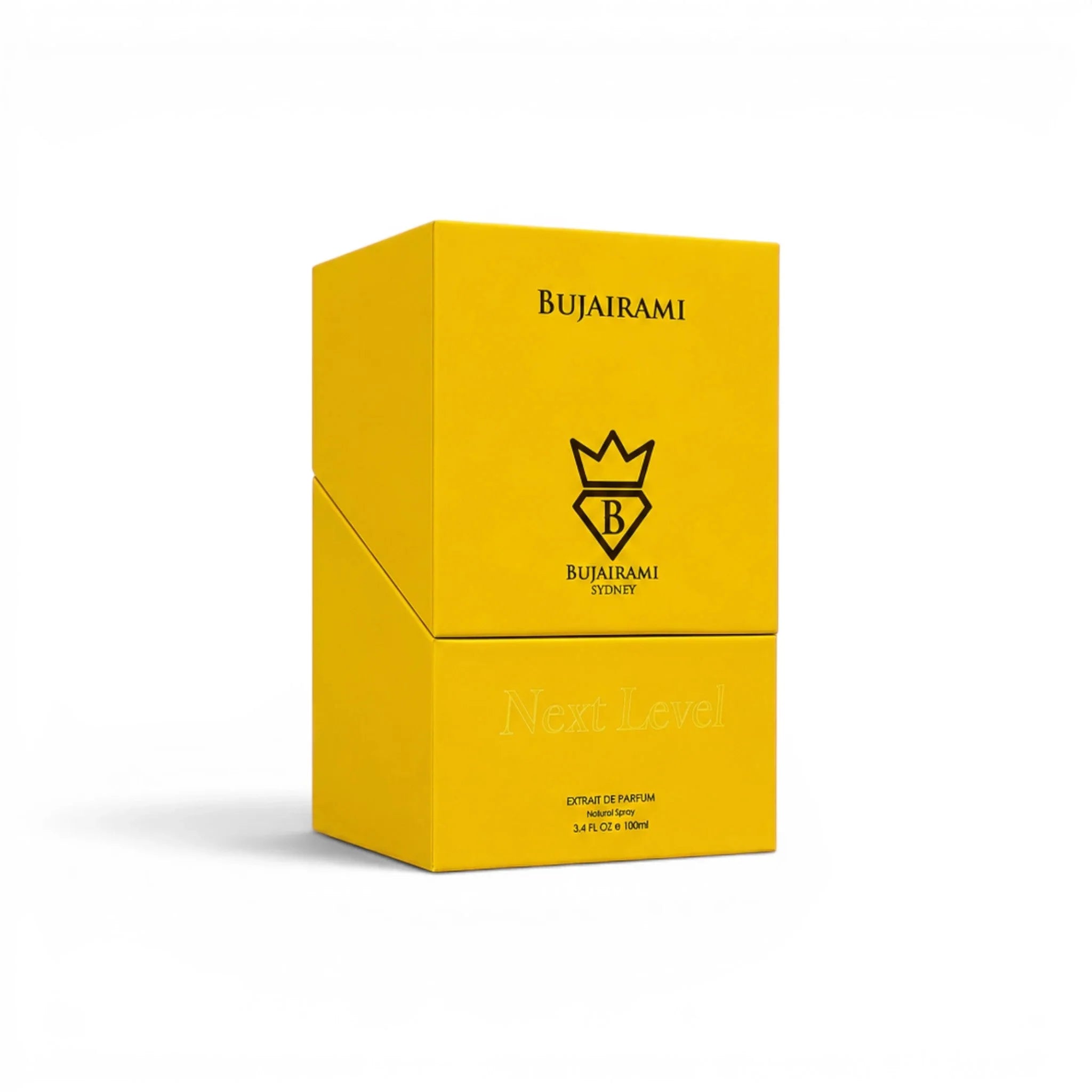 Bujairami Next Level 100 ml Extrait de Parfum – Aquatisch-Aromatischer Unisex Duft | Frisch & Modern