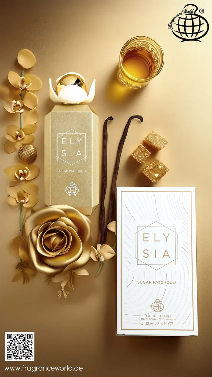 ELYSIA SUGAR PATCHOULI BY FRAGRANCE WORLD EAU DE PARFUM 100ML