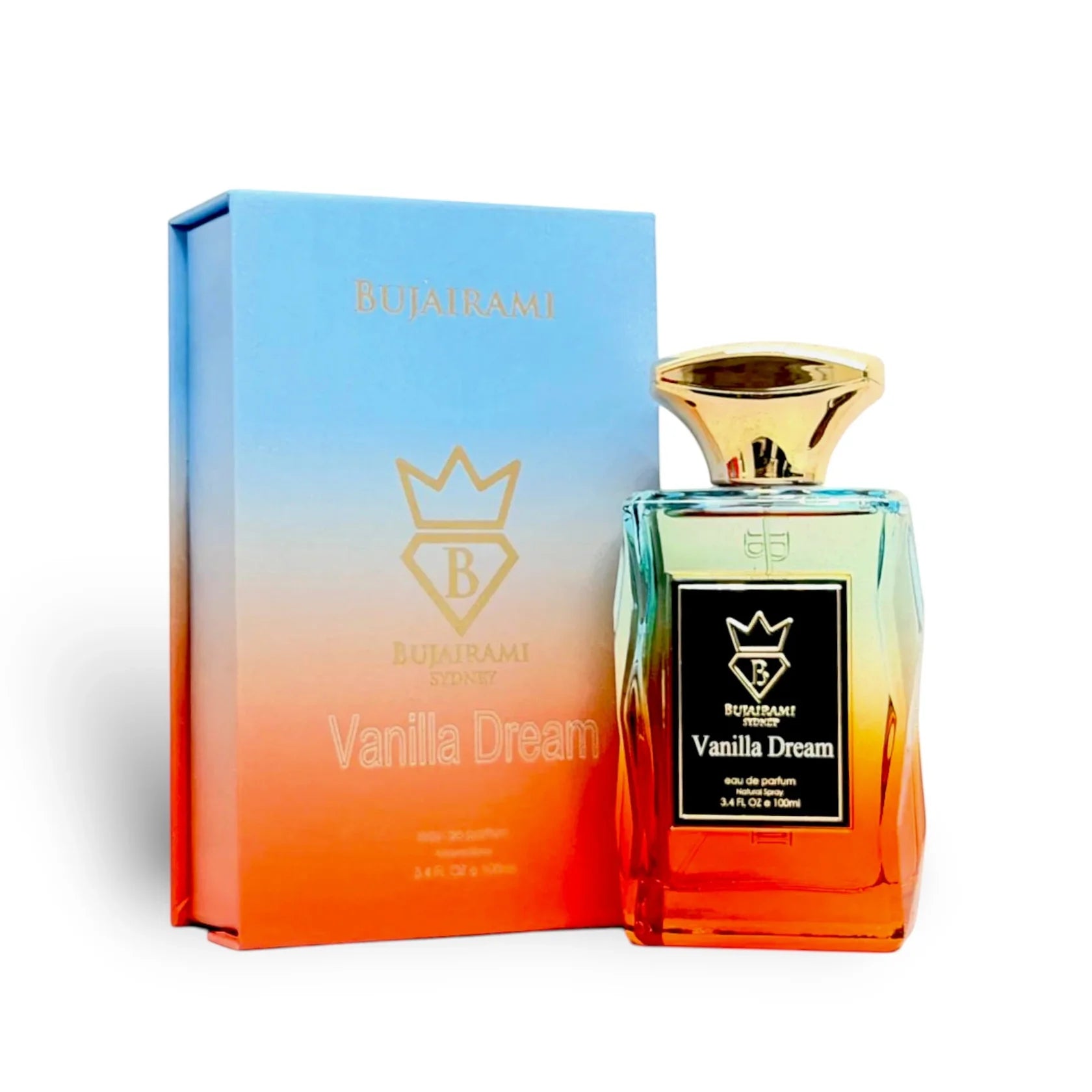 Bujairami Vanilla Dream Eau de Parfum – Gourmand Unisex Duft | Karamell, Honig & Vanille