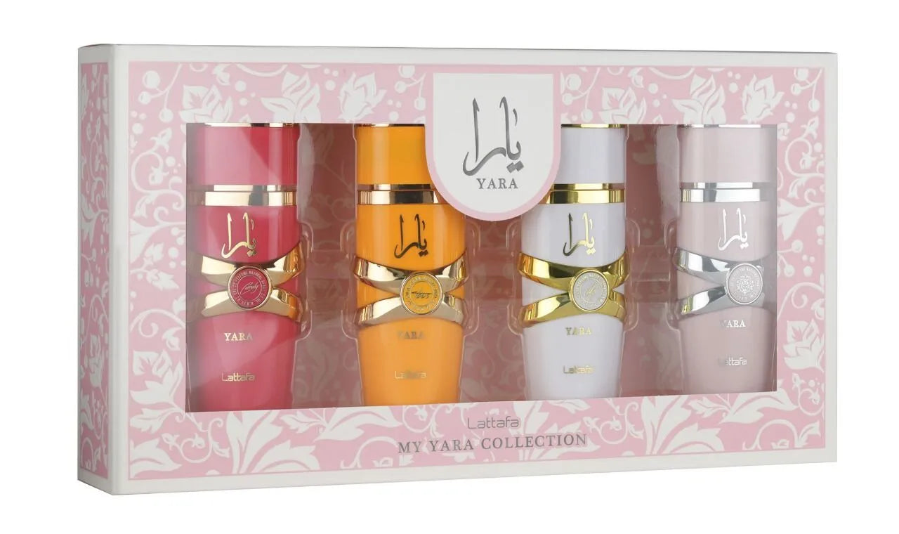 MY YARA COLLECTION BY LATTAFA EAU DE PARFUM 4X 25ML